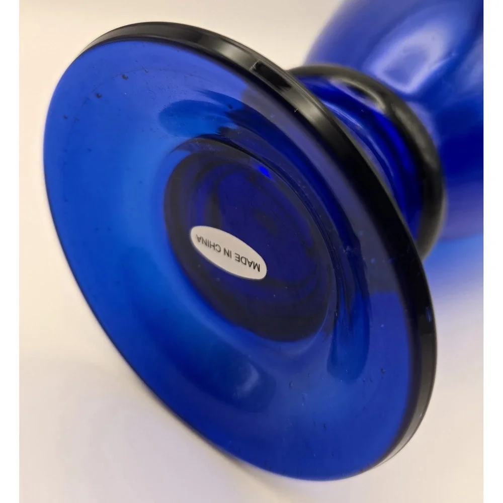 Vintage Vase Colbalt Blue 11.5